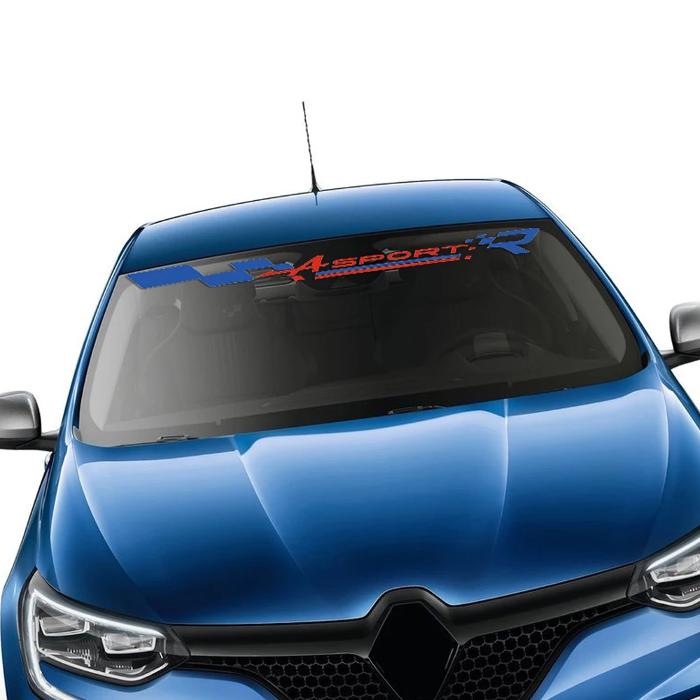 

Reflective Windscreen Windshield Sticker Window Decal For Renault Clio Megane 2 3 Captur Laguna Scenic Logan Sandero Accessories