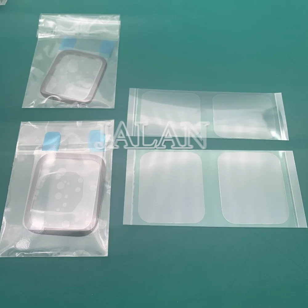 

50pcs/bag OCA Optical Clear Adhesive Film Sticker For Apple watch 38mm/42mm/40mm/44mm Series 1/2/3/4 LCD Screen Glass Repair