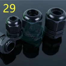 1 шт Высокое качество PG29 IP68 18-25 мм Водонепроницаемый нейлоновый кабельный сальник для герметизации провода не Водонепроницаемая прокладка пластиковый водонепроницаемый разъем