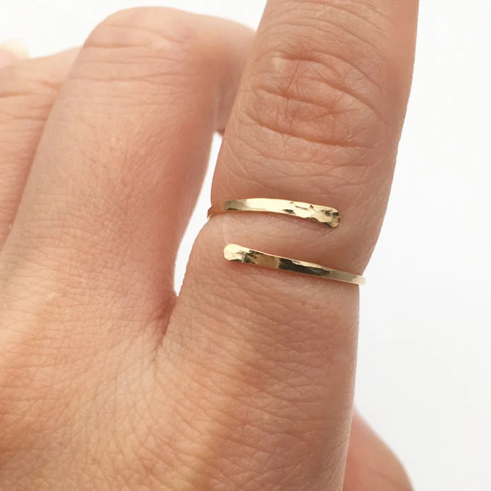 

Knuckle Rings Handmade Simple Jewelry Gold Filled/925 Silver Custom Anillos Mujer Bohemian Anelli Bague Femme Jewelry for Women