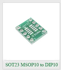 10 шт. SOP24 SSOP24 TSSOP24 к DIP24 PCB Pinboard SMD для DIP 0,65 мм/1,27 мм до 2,54 мм DIP Pin Pitch PCB плата Конвертер Разъем