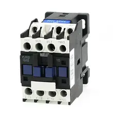 690 В 3 фазы 3 P N/C контактор переменного тока din рейку 220 В катушки CJX2-1810