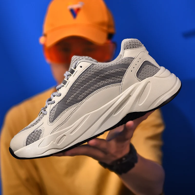 

New Running Shoes for Men Quality Comfortable Non-slip Soft Mesh Unisex Shoes Male Athletic Breathable Footwear Hombre Sapatos
