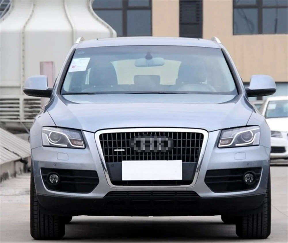 Для Audi Q5 2010 2011 2012 прозрачный автомобильный налобный фонарь с прозрачными линзами, передняя крышка для авто