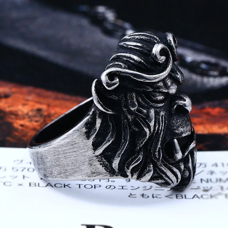 BEIER New one China Style New Stainless Steel Monkey King For Man Movie Ring Unqiue jewelry free shipping BR8-291