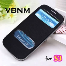 Батарея рукав кожаный чехол с откидной крышкой для телефона чехол для samsung Galaxy S3 I9300/S3 Neo I9300i/S3 siii Duos