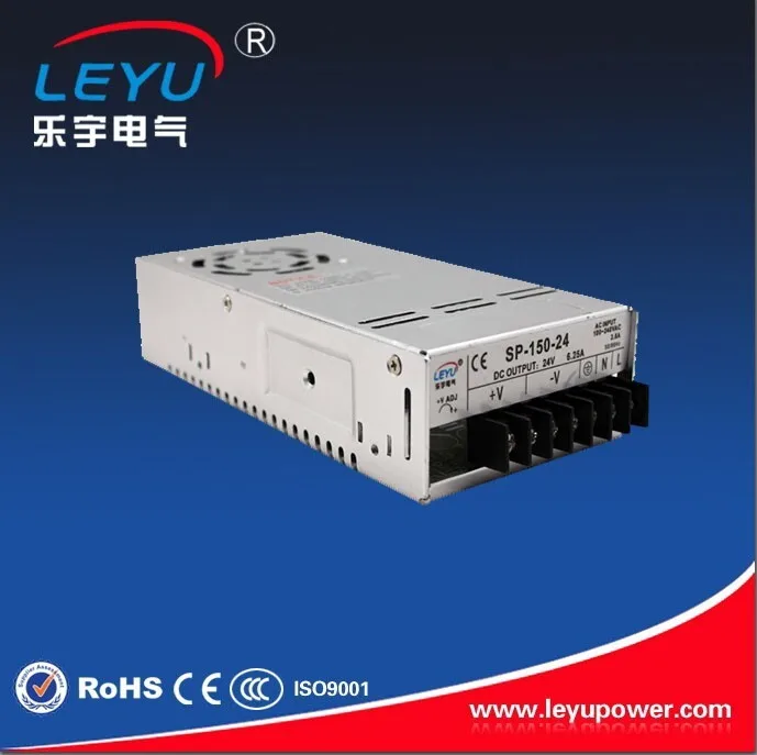 

LEYU PFC Function Power Factor Correction Single Output power supply 150w 12v 24v 48v SP-150 series