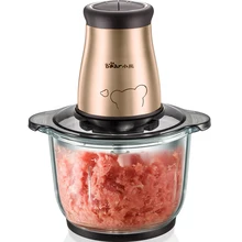 Медведь из нержавеющей стали, электрические мясорубки, 2л, мощный, 300 Вт, Медный двигатель, мясорубка, миксер, измельчитель пищи, Vitek, бренд Mi