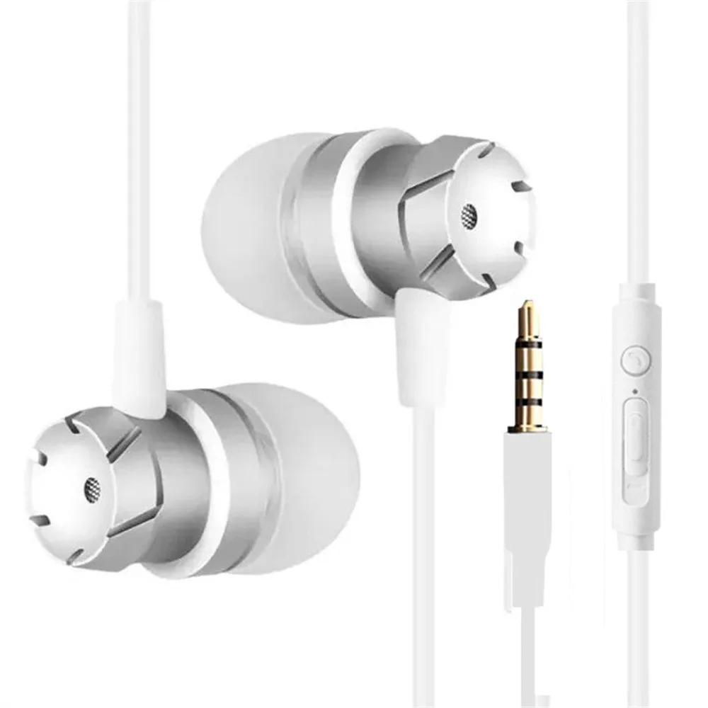 

Yangmaile 3.5mm wired earphone in-ear In-Ear Supper Bass Metal Earbuds Earphone eraphone Microphone Professional z6