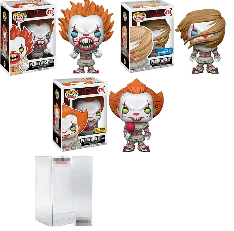 Эксклюзивный FUNKO POP официальный ужас: это Pennywise с париком воздушный шар Виниловая