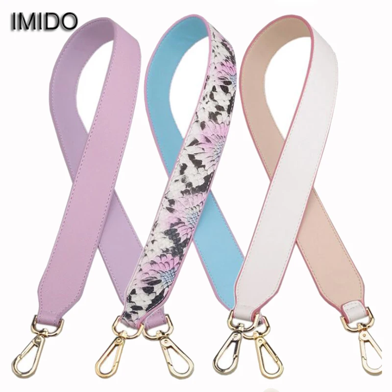 IMIDO 2017 New Women replacement straps leather shoulder belt bag Strap handbags accessories parts for bags white Gray STP013 IMIDO 2017 New Women replacement straps leather shoulder belt bag Strap handbags accessories parts for bags white Gray STP013
