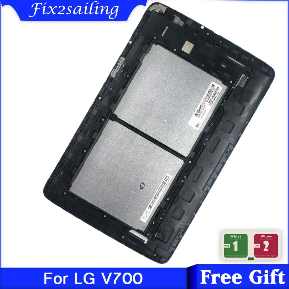 LCD with Frame For LG G Pad 10.1 V700 VK700 Wifi 3G Version LCD Display