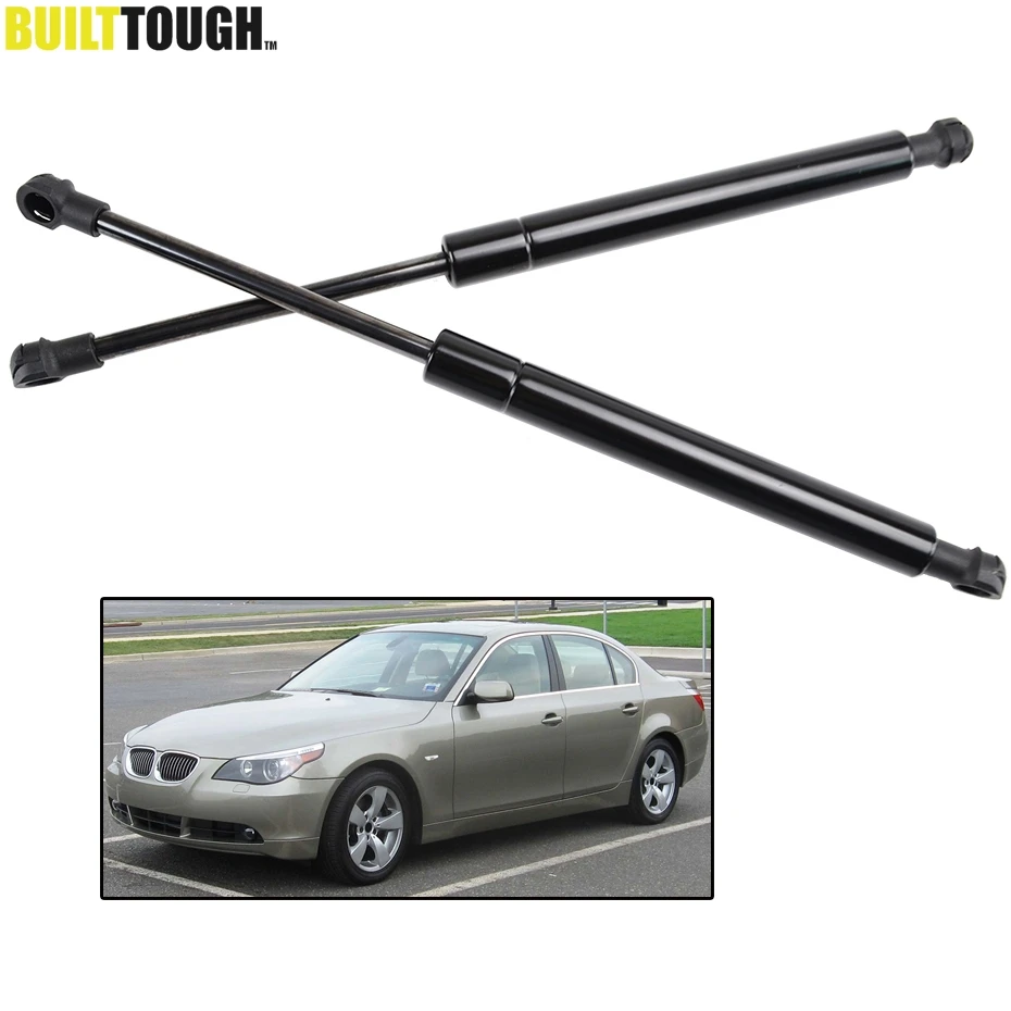 2pcs For BMW E60 E61 Gas Strut Shock Lift Support Pair 520i 523i 530i