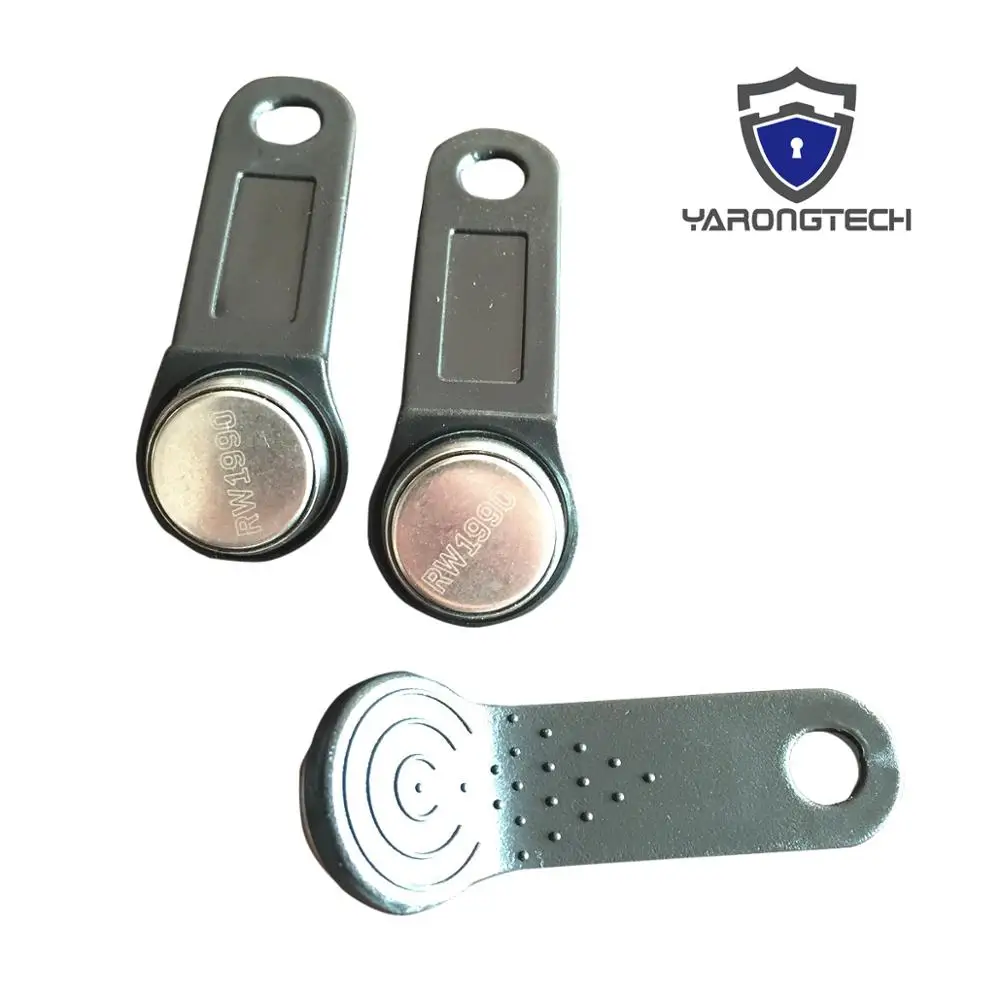 Считываемая и записываемая сенсорная клавиша памяти RW1990 ibutton совместимая со DS1990A