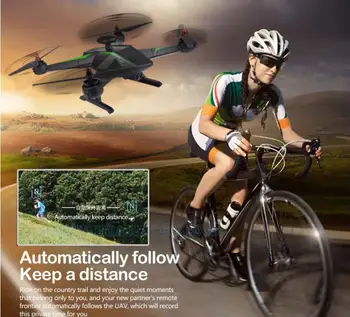 

GPS/Follow Me Mode RC Helicopter RC136 professional RC Drone With 1080P HD Camera Headless 5.8G FPV RC Quadcopter vs X350 X8HG
