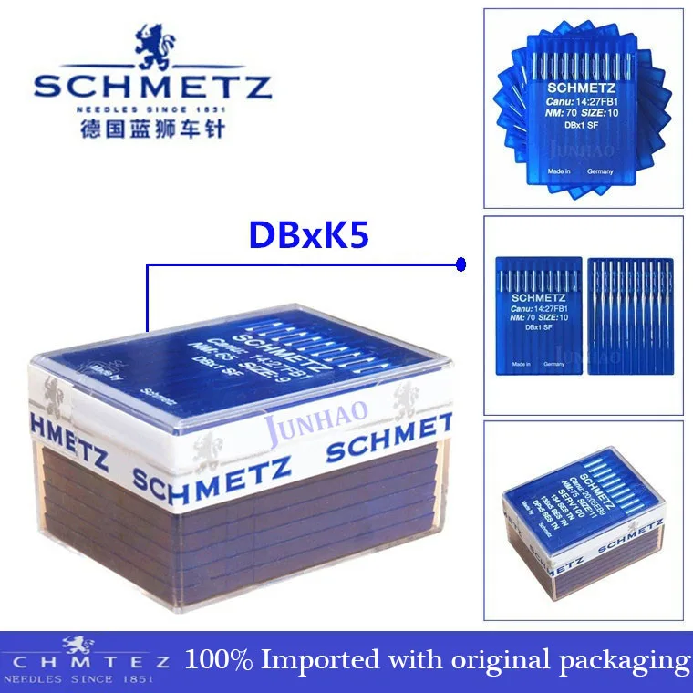 SCHMETZ Вышивка швейная машина иглы DBXK5 DBK5 DB* K5 9#-18