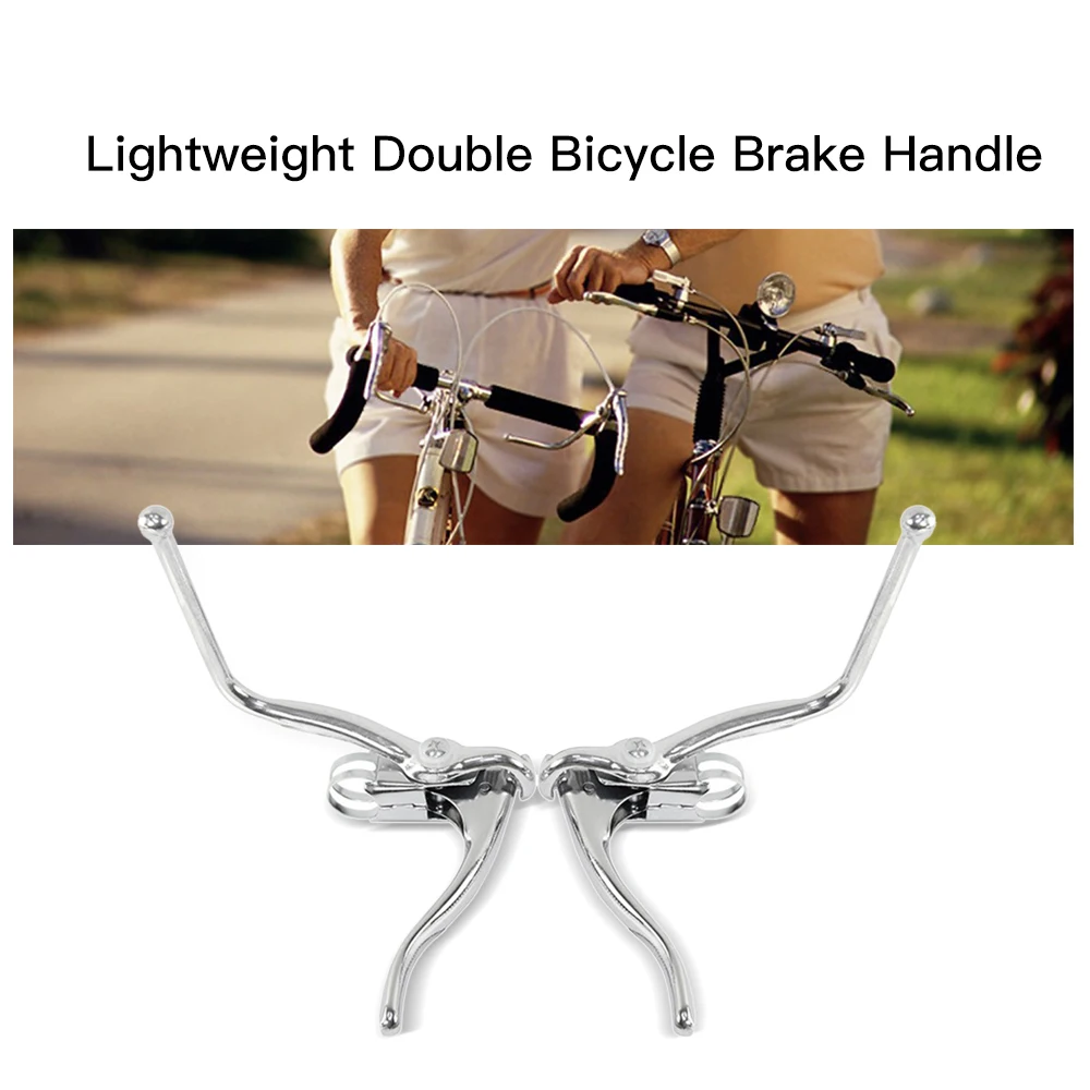 

Lightweight Aluminum Bicycle Double Brake Handle MTB Road Bike Cycling Brake Levers Cycling Gear Bicycle Accessories