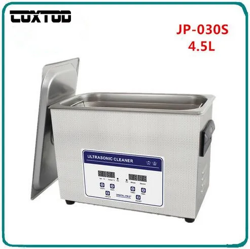 

JP-030S Digital Ultrasonic Washer 4.5L Limpiador Ultrasonico Watches Dental Digital Heated Industry Ultrasonic Cleaner Bath