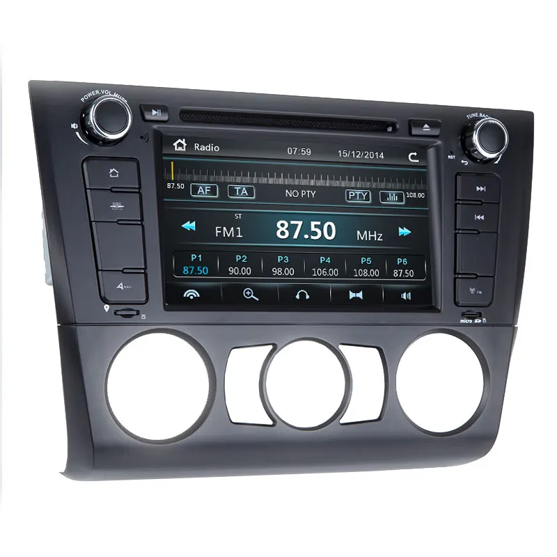 Sale Josmile 2 Din Car DVD Player AutoRadio For BMW E87 1 Series 1 E88 E82 E81 I20 Navigation Multimedia Screen System GPS DAB+CD 3G 3