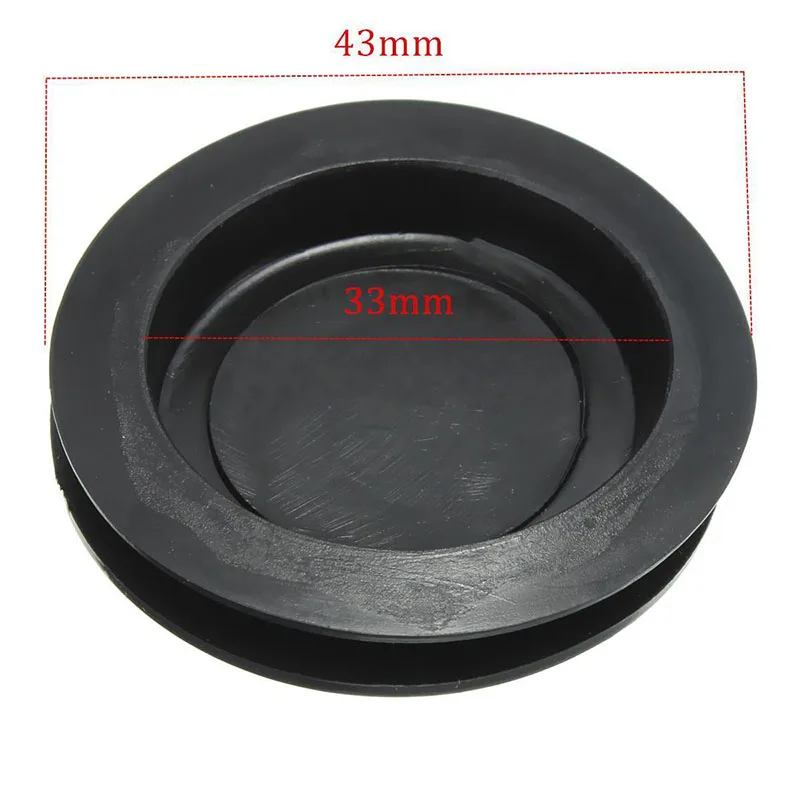 1/2/5/10pcs New  Black Plastic Money Saving Box Piggy Bank Closure Plug Stopper Cover