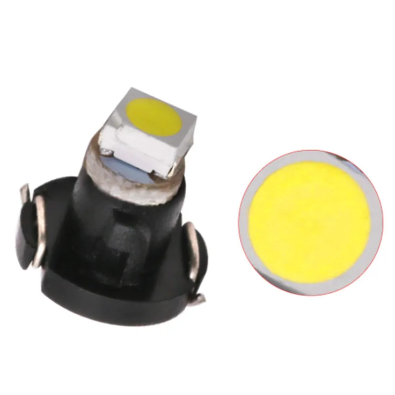 10 шт. T3 1210 SMD 3528 12V Приборная панель лампа NEO автомобильная светодиодная лампа панель приборной панели светильник для чтения белый/желтый/зеленый/синий/красный/розовый