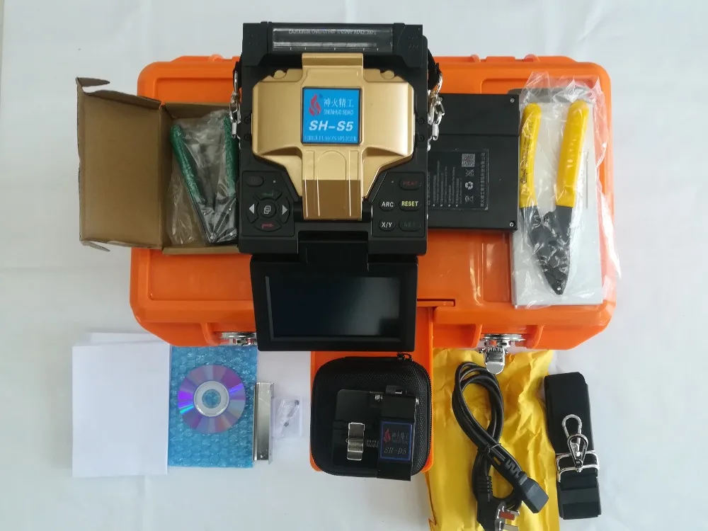 Optical Fiber Welder Fusion Splicer Splicing Machine (8)