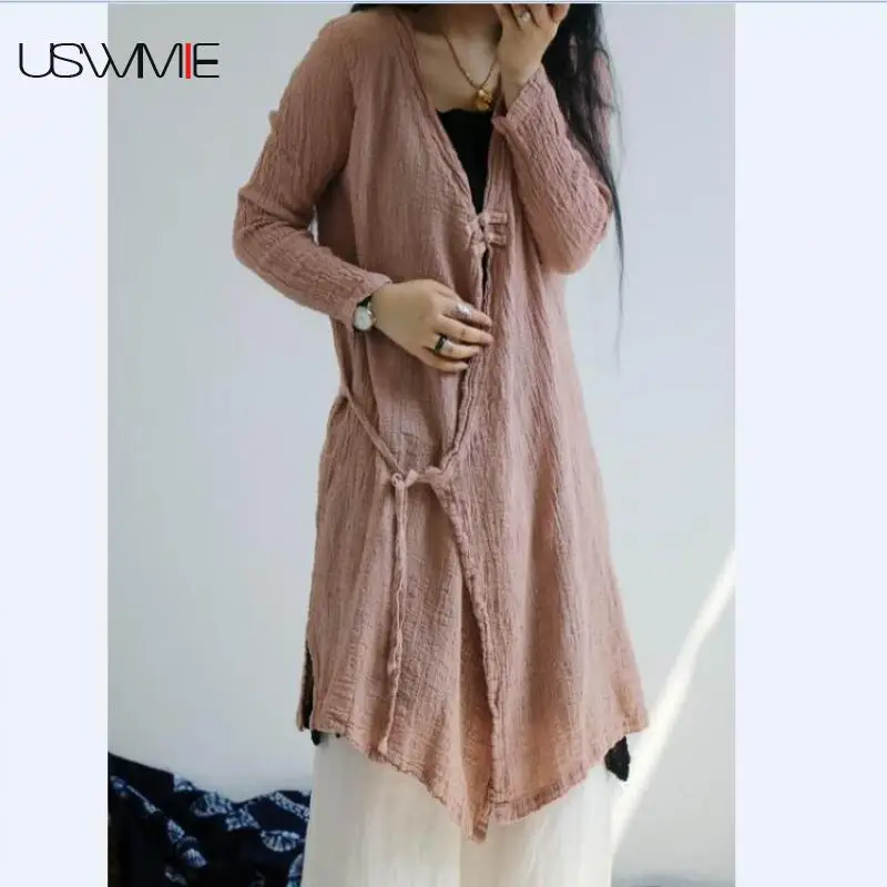 uswmie-2017-summer-women-blouses-new-literature-retro-simple-casual-v-neck-solid-color-shirt-long-sleeve-sunscreen-loose-tops
