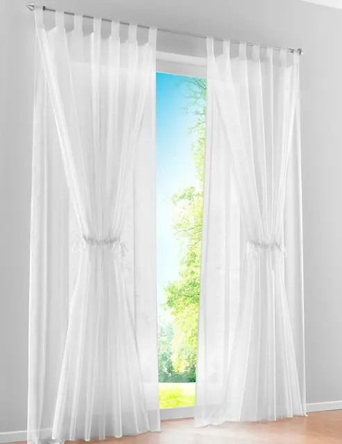 New Mediterranean Double Layer Design Sheer Voile Living Room Window New Mediterranean Double Layer Design Sheer Voile Living Room Window Curtains 2 Panels