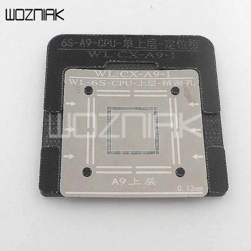 WL лучший для iPhone5 6 7 cpu A7 A8 A9 A10 процессор BGA Reball Оловянная сетка трафарет отличный ремонт база инструментов