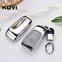 

Hight quality Tpu Car Key Cover Case Shell Bag Protective Key Ring For Mercedes Benz 2017 E Class W213 2018 S class Accessories