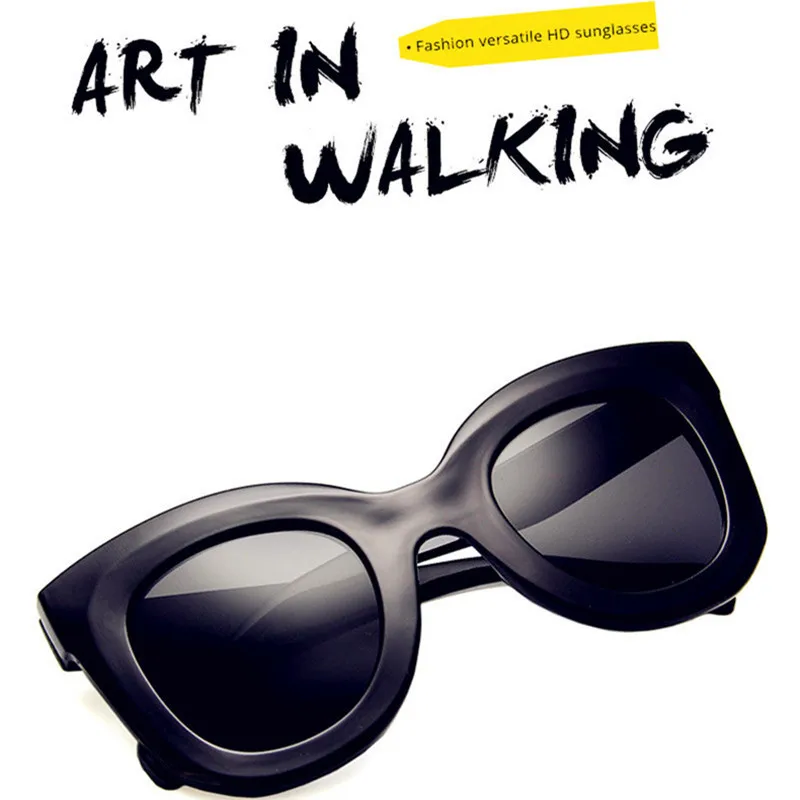 2019 Fashion Design Cat Eye Sunglasses Women Sun Glasses Mirror Gradient Lens Retro Gafas Eyewear Oculos de sol UV400