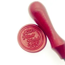 Настроить деревяный гребень для волос коробка набор индивидуальные инициалы/запайки воск/Свадебный Воск Печать Дизайн свой собственный позолоченный на заказ