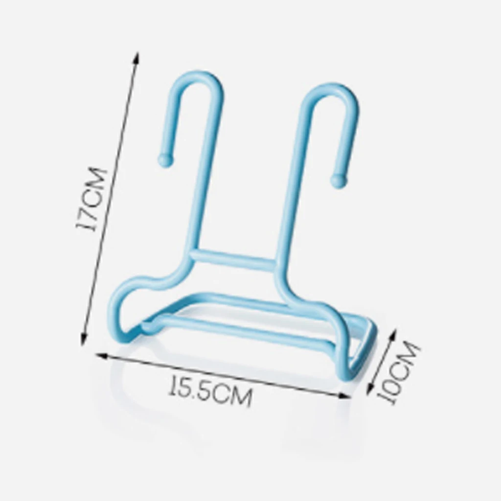 10 قطعة/المجموعة متعددة وظيفة الرف تجفيف رف الأحذية حامل رفوف شماعات الأطفال أطفال أحذية شنقا خزانة لتخزين الملابس المنظم
