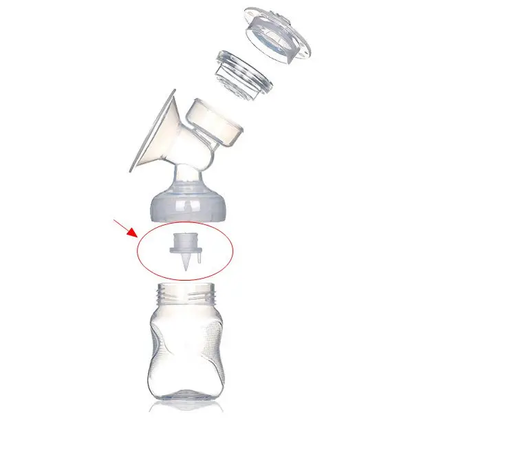 Loozykit Электрический молокоотсос аксессуары анти-обратный клапан «утиный клюв» треугольный клапан силикон