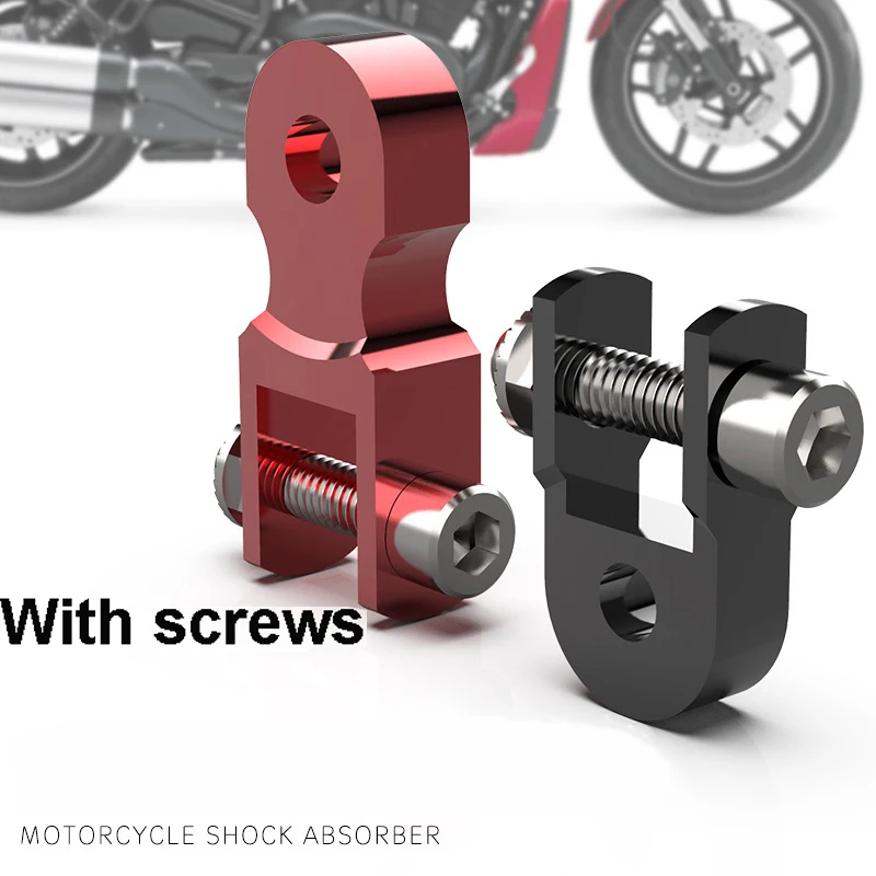 

1* Motorcycle Alloy Shock Absorber Height Extend Extender Suspension Riser Thicken Pad Shock Absorbers Increased Heightening Pad