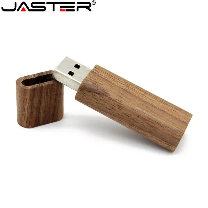 JASTER деревянный USB+ коробка USB флеш-накопитель ручка драйвер Флешка 4 ГБ 16 ГБ 32 ГБ 64 Гб карта памяти USB creativo персональный логотип