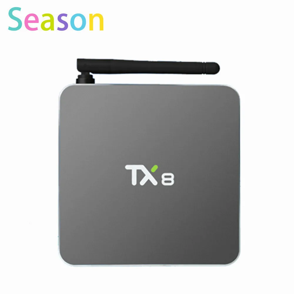 New TX8 Android 6.0 Amlogic S912 Octa core Set top box 2G 32G Android TV Box HDMI H.265 WIFI Media Player Smart tv box