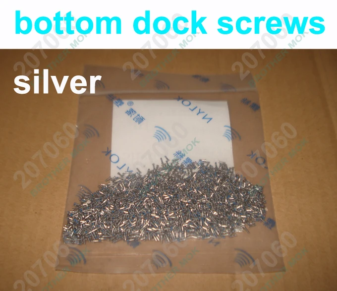 

Original Silver Bottom Dock Screws 5 Point Star Pentalobe Screw for iPhone 5 / 5S 10000pcs/lot DHL shipping