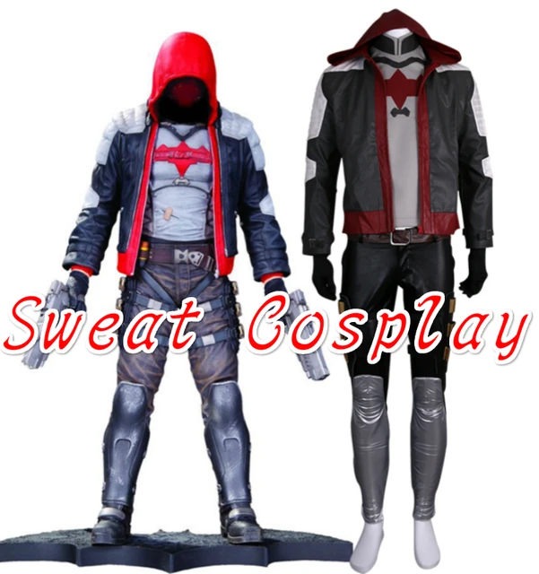 High Quality Batman Arkham Knight Red Hood Jason Todd Halloween