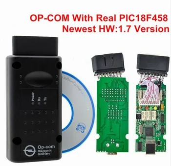 

OPCOM Professional Diagnostic Tool For Opel OP COM OP-COM With PIC18F458 Firmware V1.59 Auto Scanner
