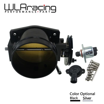 

WLR RACING - 102mm throttle body + TPS Throttle Position Sensor for LSX LS LS1 LS2 LS7 SILVER BLACK WLR6938+5961