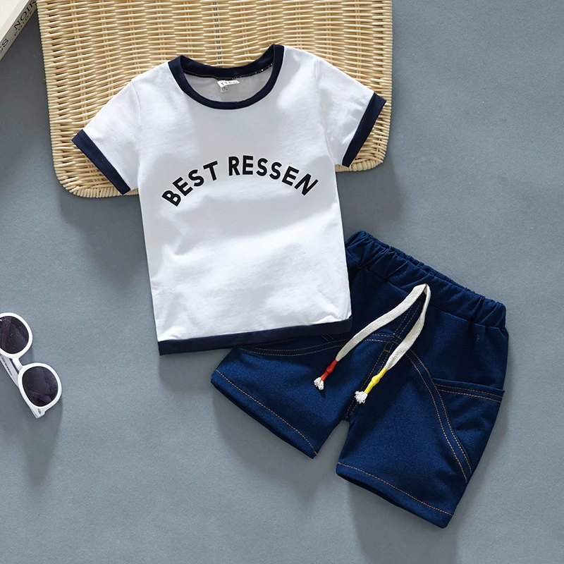 

BibiCola baby boy Clothing sets Baby Kids Clothes toddler cotton infants boys cotton summer outfits children Bebes boys Suit