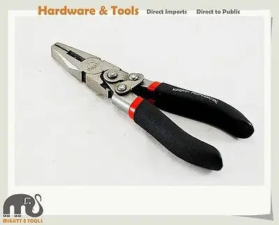 8-Inch Crimping Electrical Plier Wire Cutter Hand Tool Cable