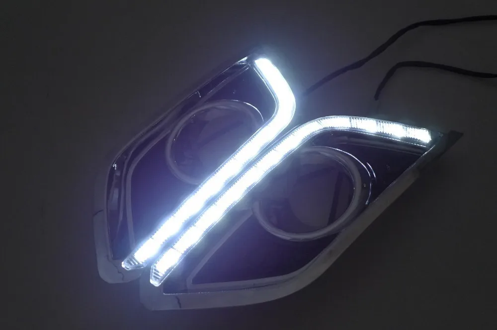 

Osmrk led drl daytime running light for BUICK Encore OPEL Mokka 2012-2013, dim control, yellow turn signal, wireless switch