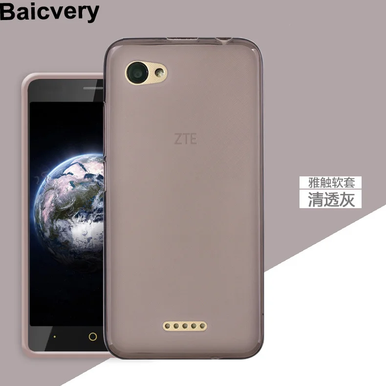 Мягкий силиконовый чехол из ТПУ для ZTE blade A601 BA601 A 601 противоскользящий Модный