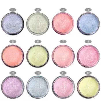 

Crystal Epoxy DIY Jewelry Material Rainbow Powder Manicure Making Pigment Accessories