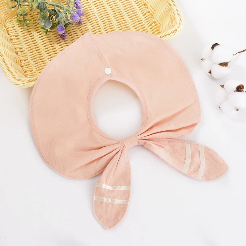 

Baby Bibs Absorbent Bowknot Shape Drooling Fashion Fedding Teething Casual Infant Bib Burp Towels