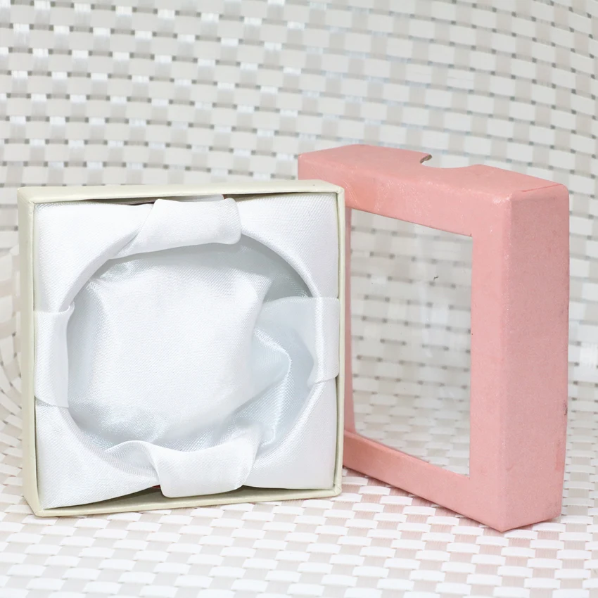 

Wholesale 5pcs 6 colors delicate jewelry gift box for bracelet necklace pendant beads 24*90*90mm accessories packaging B2847