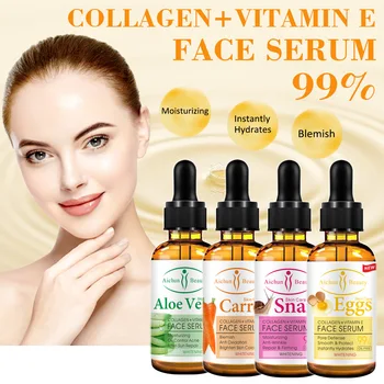 

New Facial Serum Repair Liquid Magic Essence Facial Skin Care Botanical Anti-Wrinkle Facial Serum Sodium Hyaluronate TSLM2