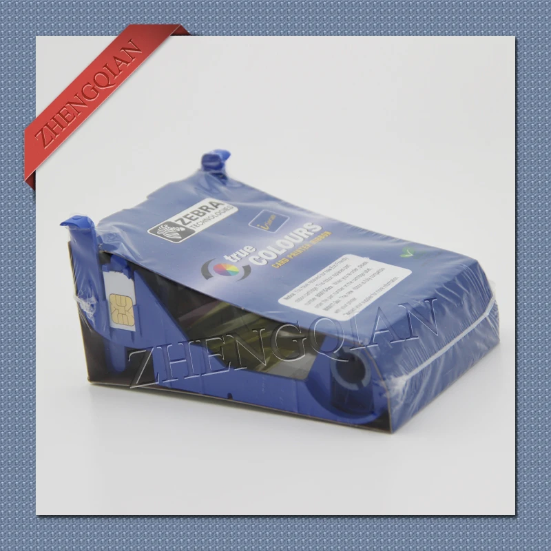 

Zebra 800017-201 black id card printer ribbon for use zebra p110i pvc card printer Update to 800033-301